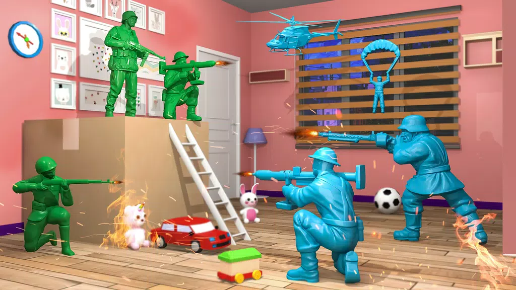 Army Toys War Attack Shooting Tangkapan skrin 2
