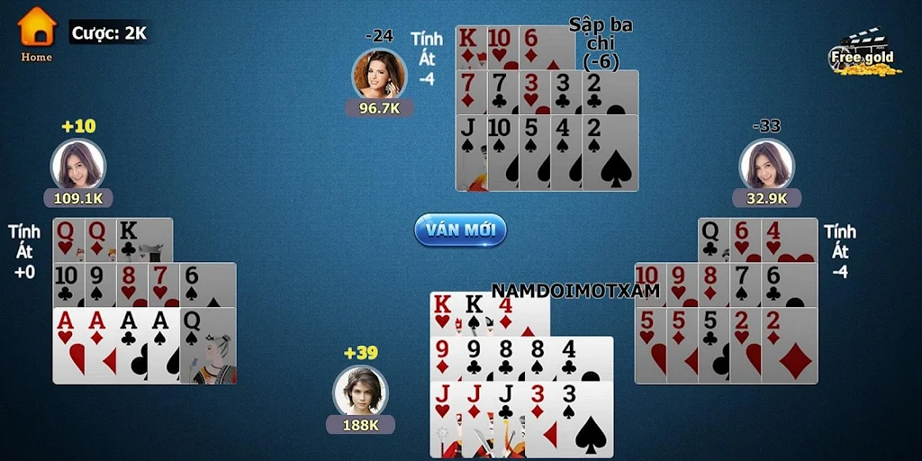 Mậu Binh Xap Xam Tính Chi スクリーンショット 3