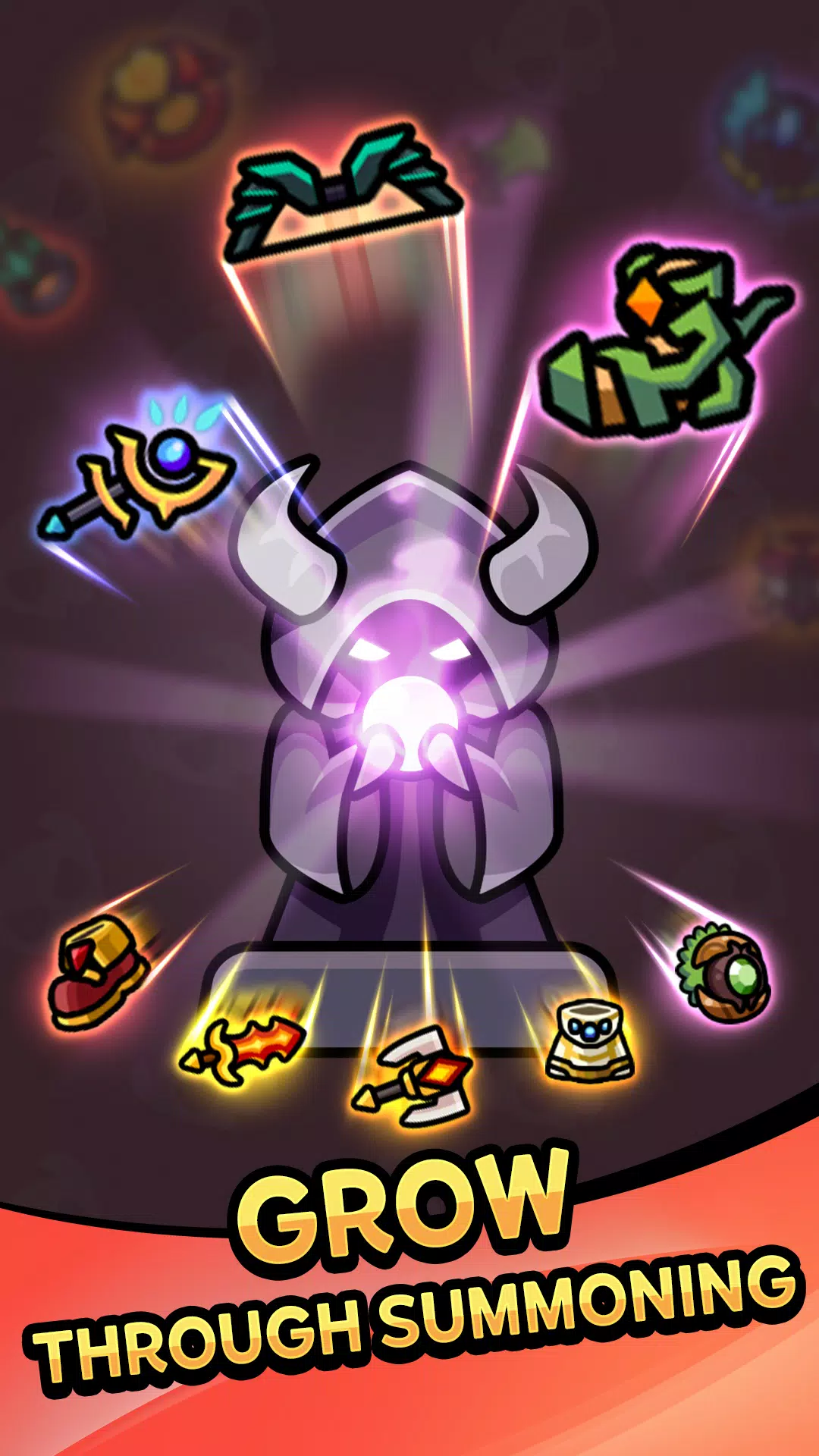 Grow Demon Slimes : Idle RPG Скриншот 2