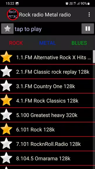 Rock + Metal radio應用截圖第0張