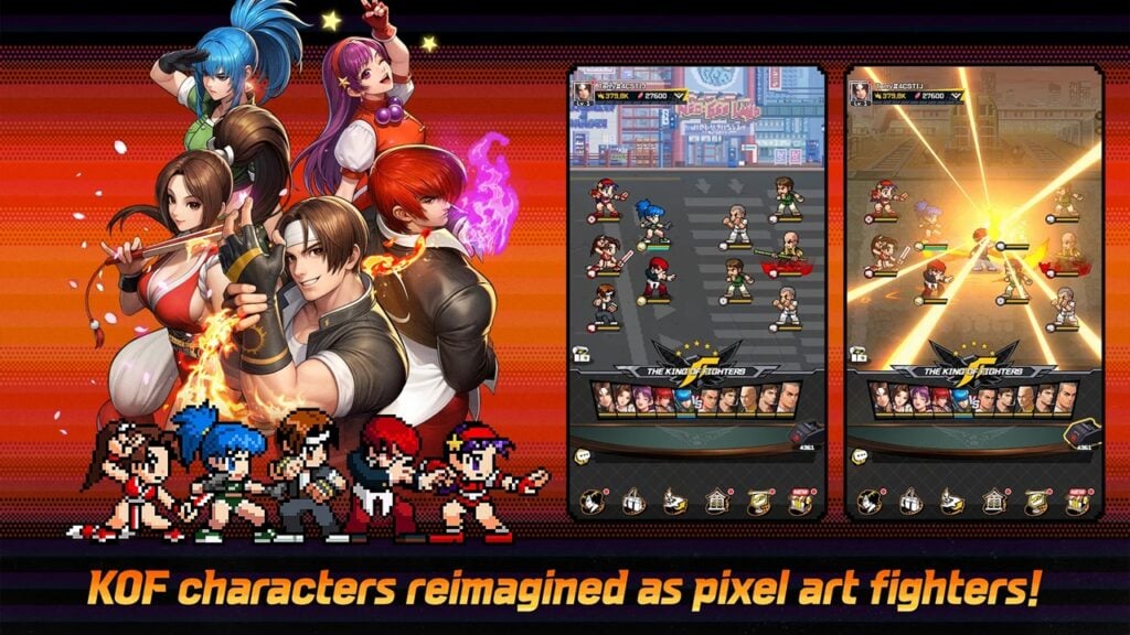 The King of Fighters, een AFK-RPG voor het verzamelen van personages, is nu in vroege toegang