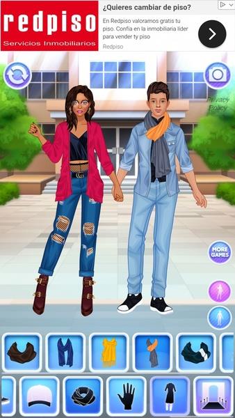 College Girl & Boy Makeover Ảnh chụp màn hình 2