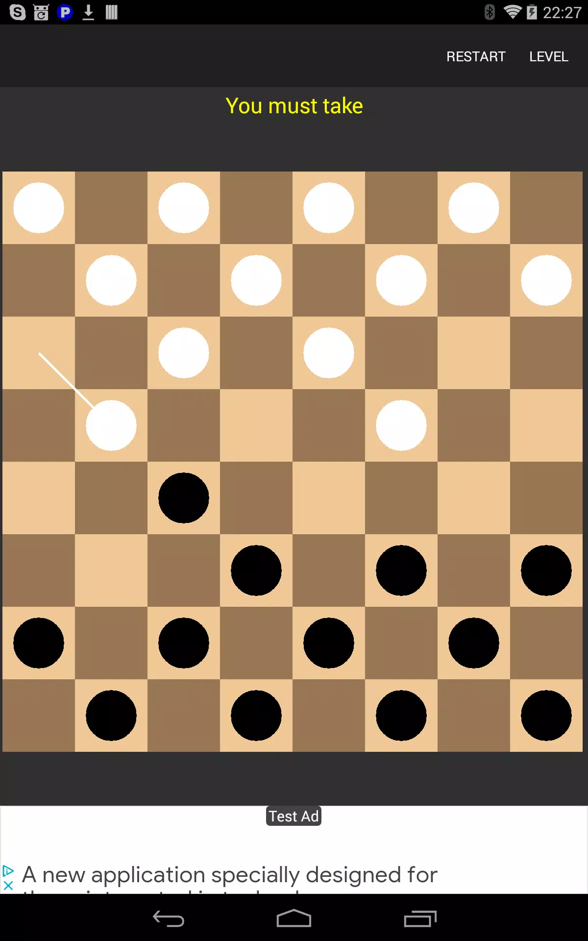 Filipino Checkers ภาพหน้าจอ 1