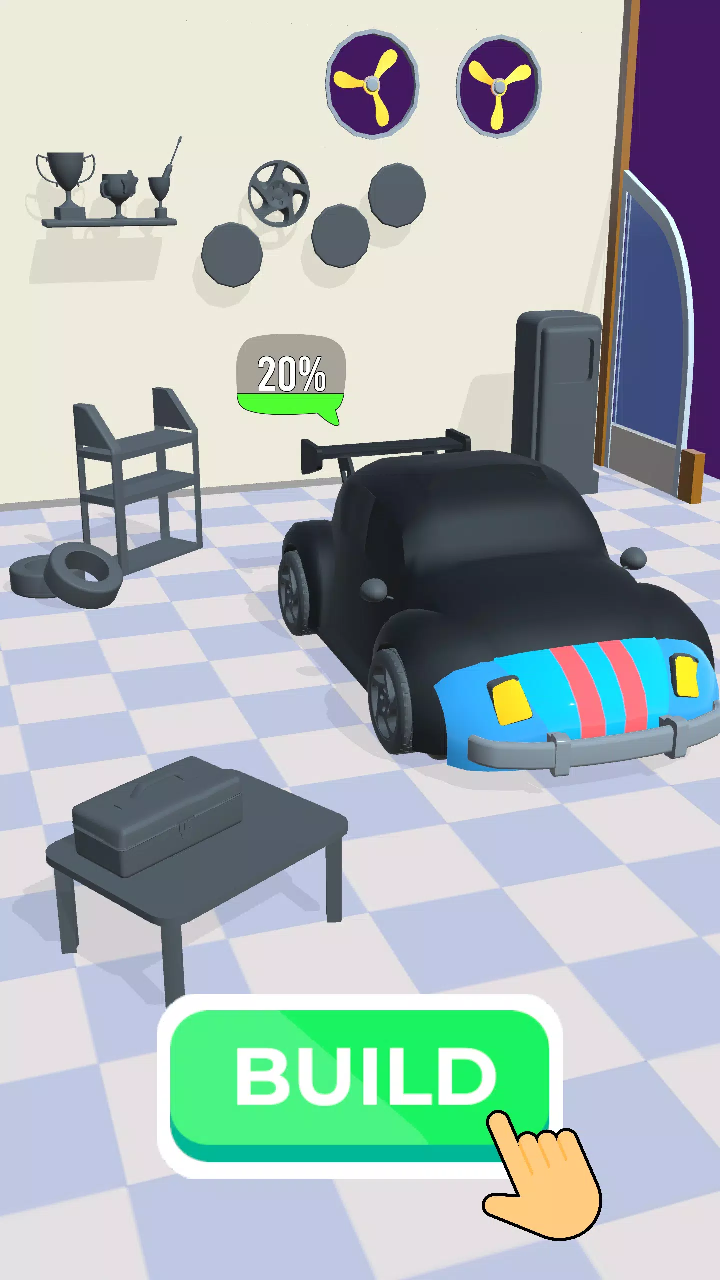 Car Slide Puzzle Game Captura de pantalla 2