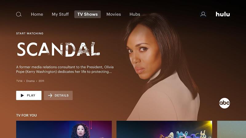 Hulu for Android TV应用截图第3张