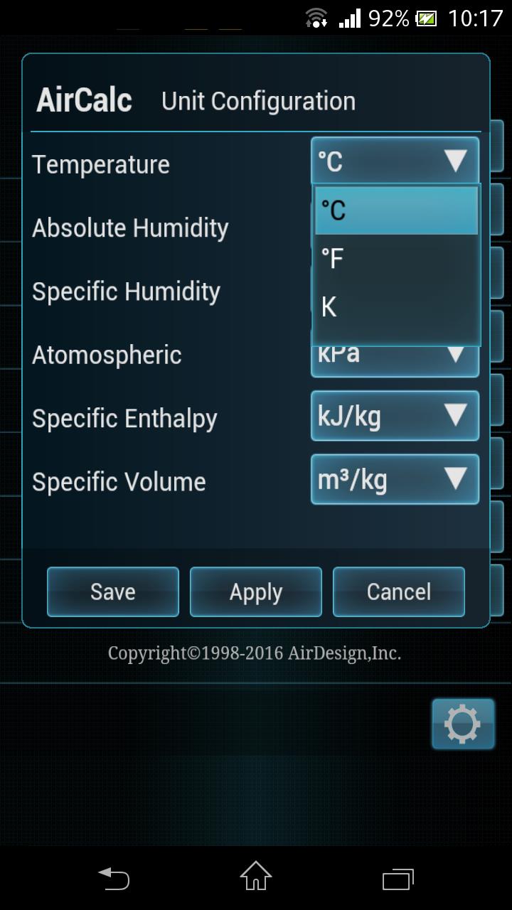 AirCalc for Android Capture d'écran 1