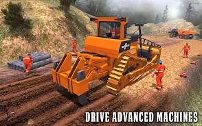 Road Builder Construction 2018 Ekran Görüntüsü 2