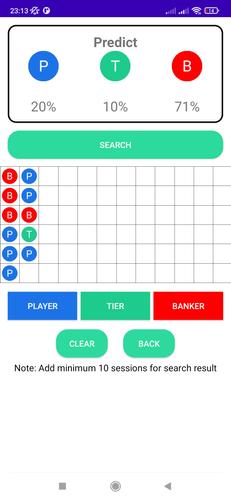 Baccarat Predict Tool Captura de tela 1