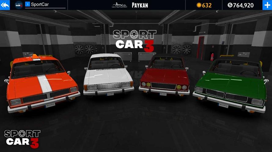 Sport car 3 : Taxi & Police - Tangkapan skrin 3