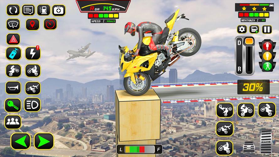 GT Bike Stunt Bike Racing Game Captura de tela 3