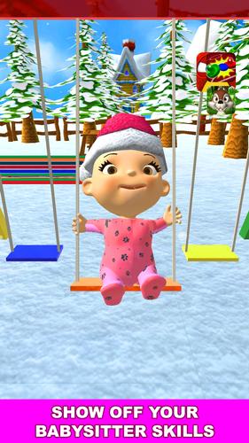 Baby Masha's Winter Playground应用截图第1张