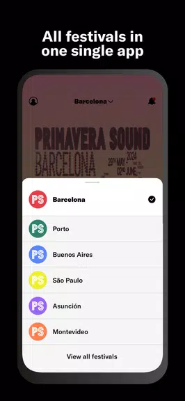 Primavera Sound Tangkapan skrin 0