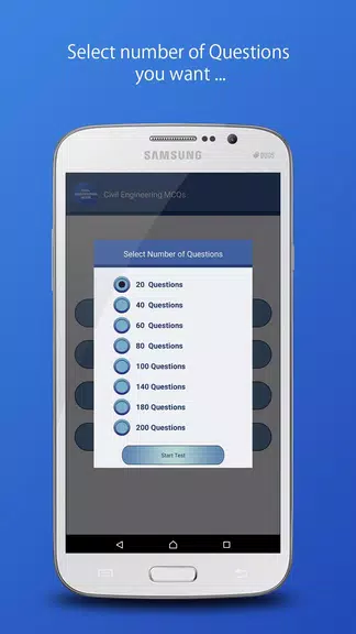 Schermata Civil Engineering MCQs 0