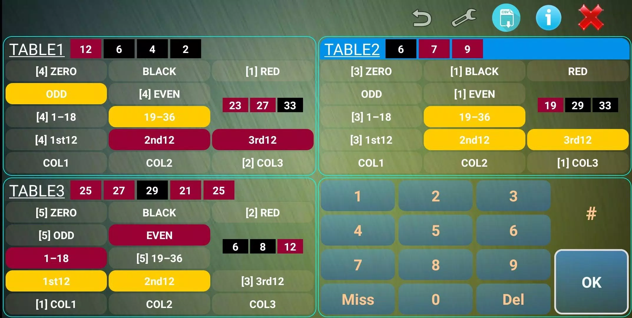 Roulette Counter Multi Tables Screenshot 0