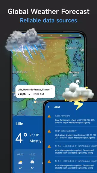 Schermata Live Weather & Radar Map 0