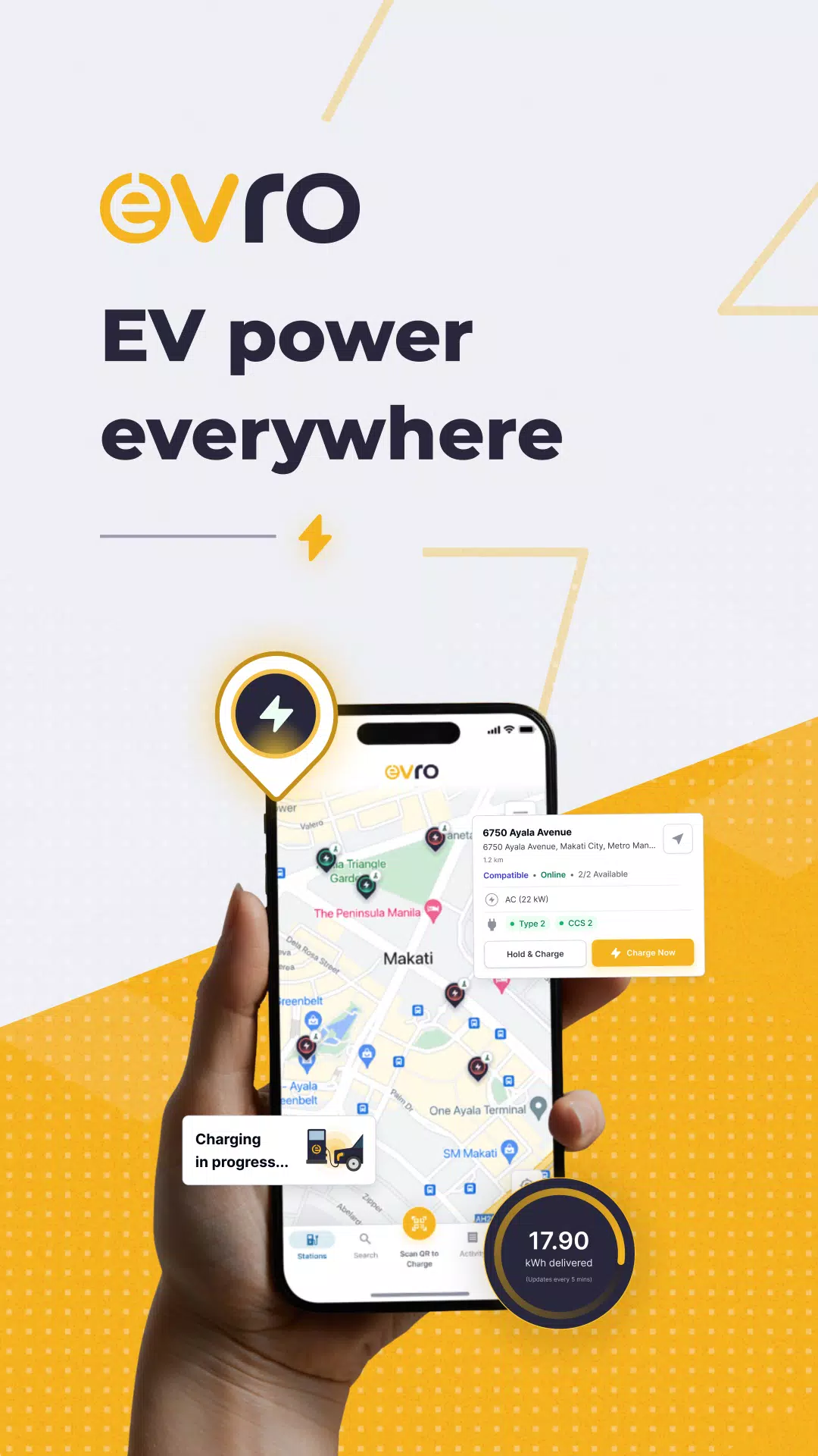 EVRO - EV Power Everywhere Captura de pantalla 0