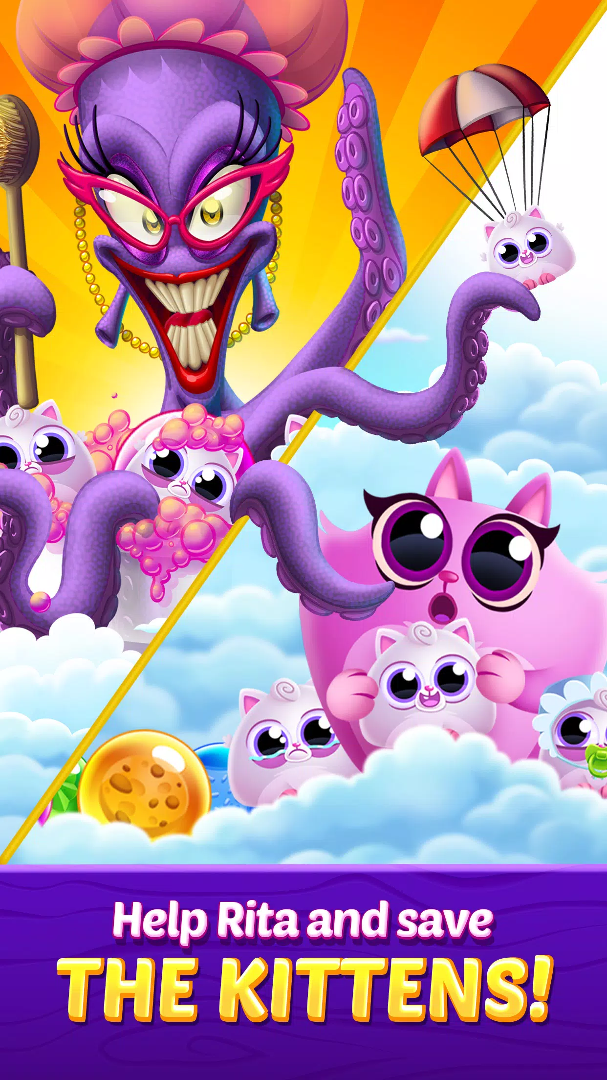 Cookie Cats Pop Captura de pantalla 1