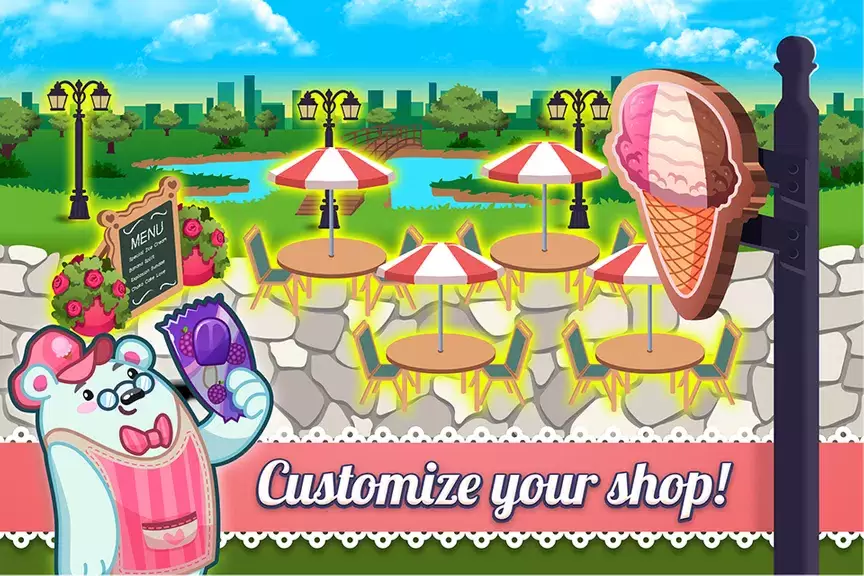 My Ice Cream Shop: Time Manage應用截圖第1張