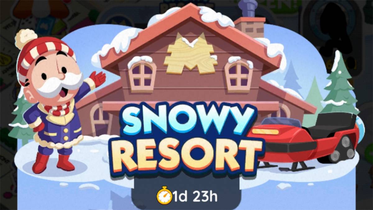 Все награды и этапы Snowy Resort в Monopoly GO