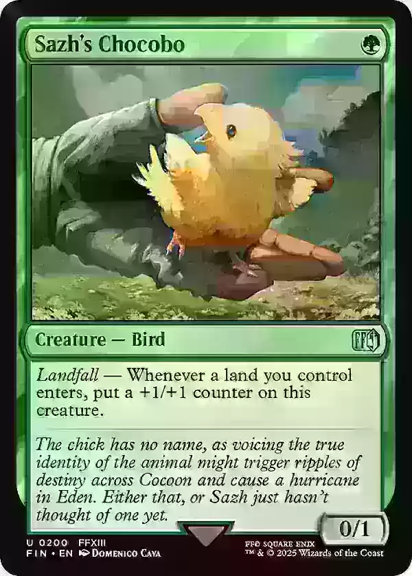 Chocobo de Sazh