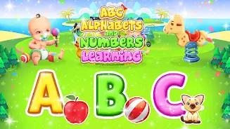 Learn ABC Alphabets & 123 Game Скриншот 0