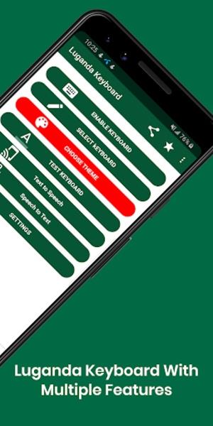 Luganda Keyboard 스크린샷 0