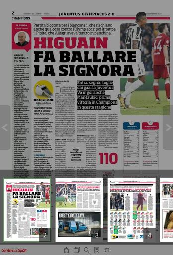 Corriere dello Sport HD Schermafbeelding 3