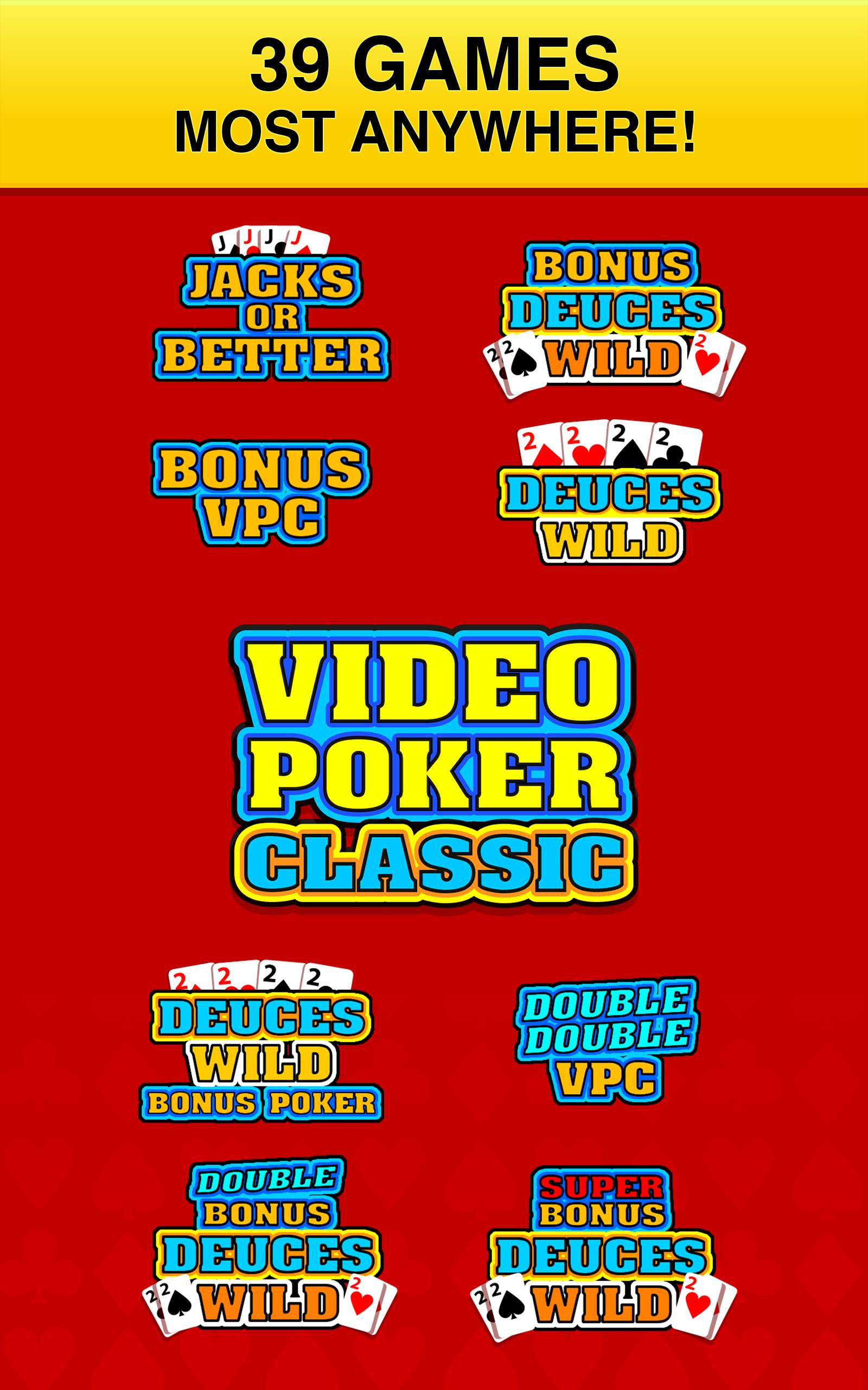 Video Poker Classic ® Tangkapan skrin 1