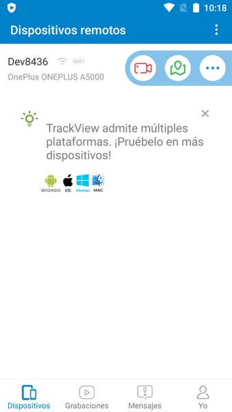 TrackView Capture d'écran 1