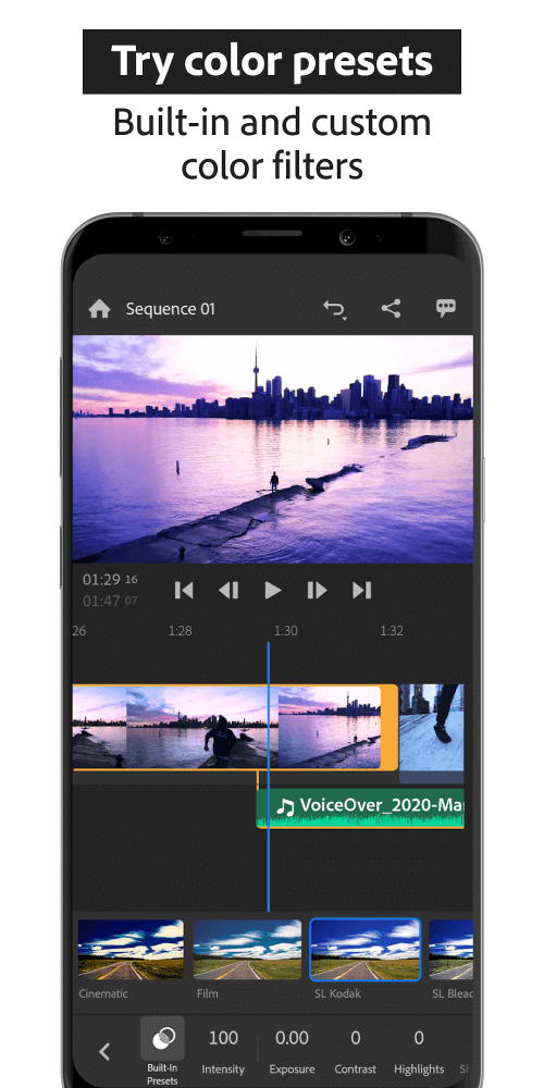 Adobe Premiere Rush: Video Ekran Görüntüsü 0