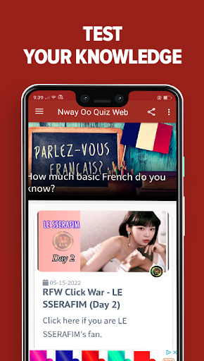 Nway Oo Quiz Web Tangkapan skrin 3