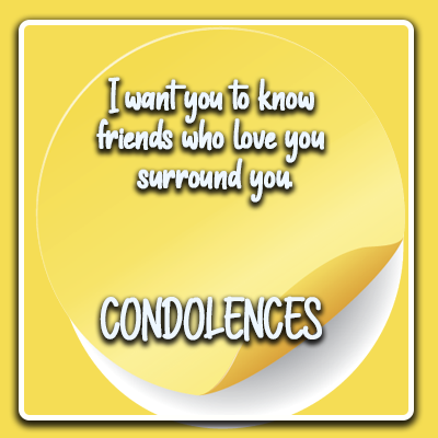 Condolences & Sympathy GIF Captura de pantalla 0