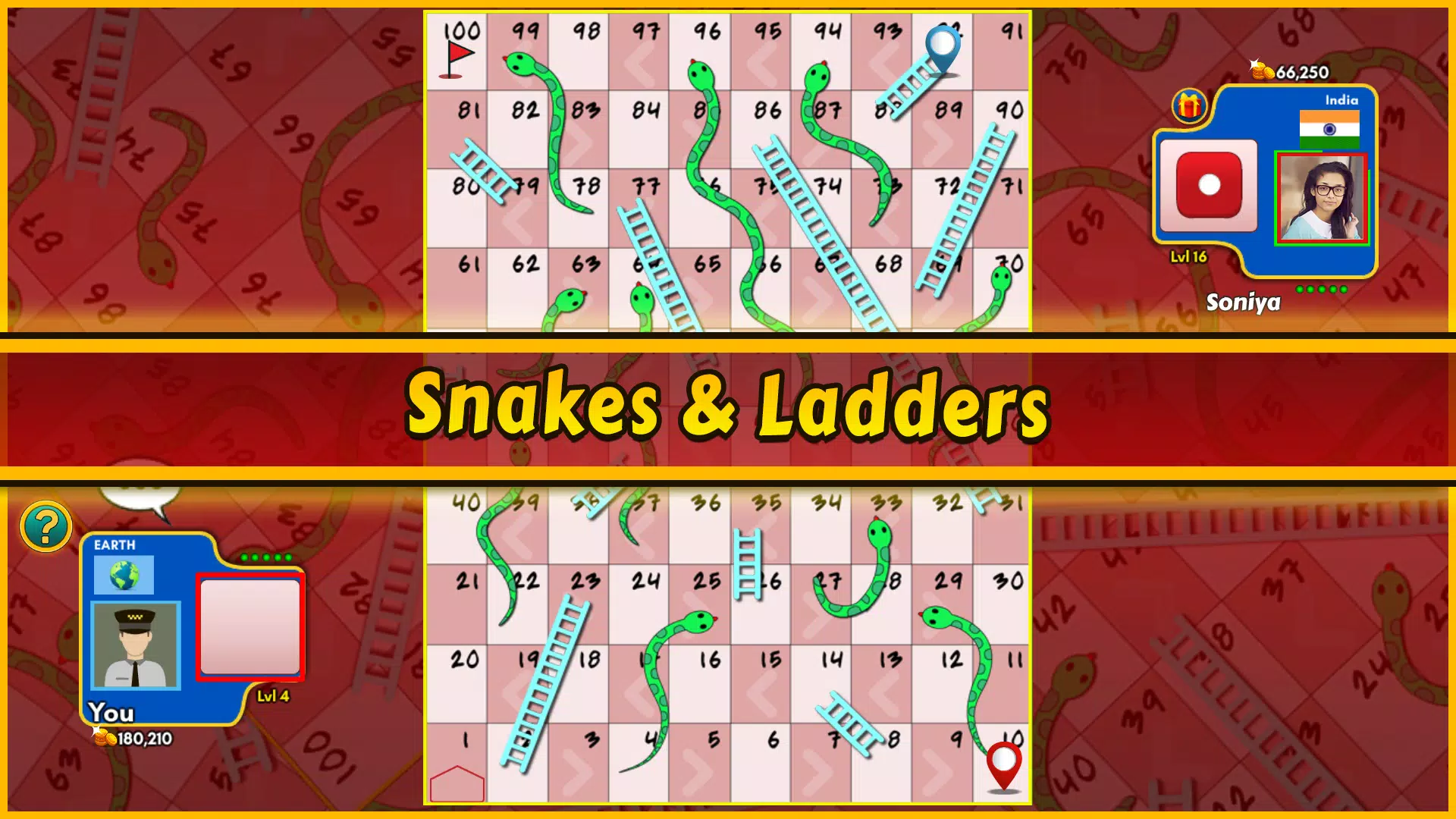 Snakes and Ladders King Скриншот 2