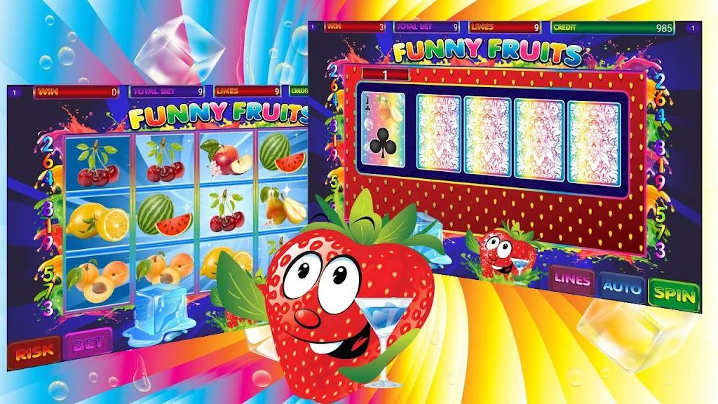 Funny Fruits Slot Tangkapan skrin 0