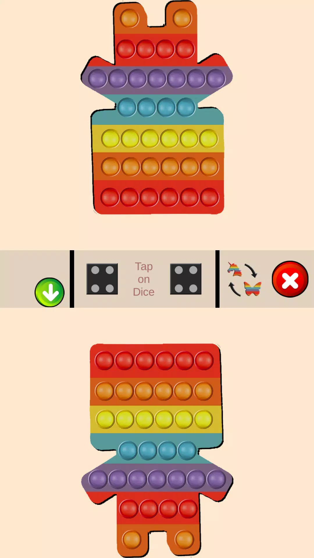 Schermata Pop It - Ludo Game 2