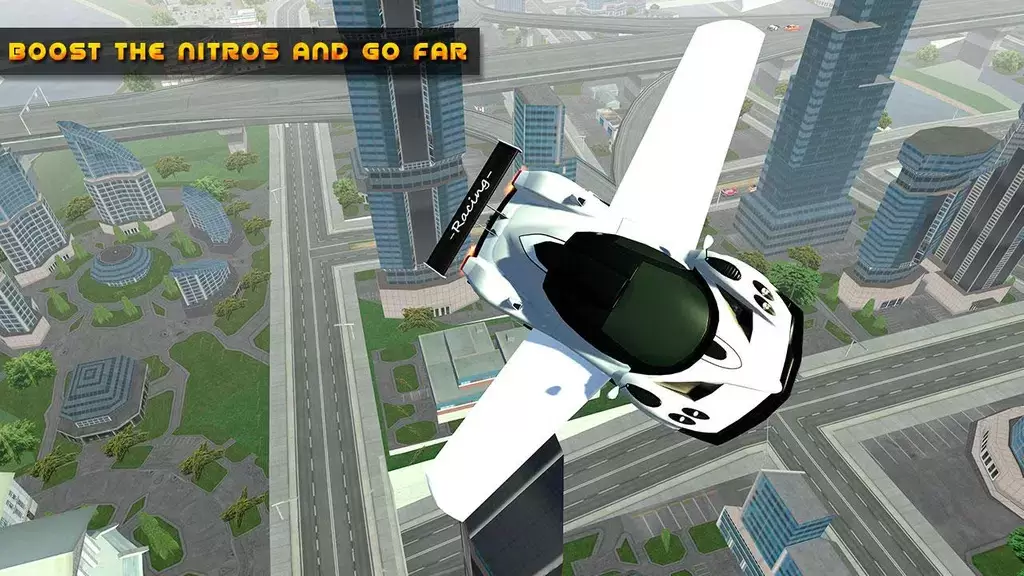 Flying Car Game driving應用截圖第0張