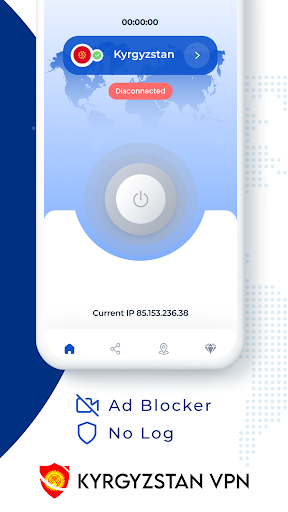 VPN Kyrgyzstan - Get KGZ IP Schermafbeelding 1