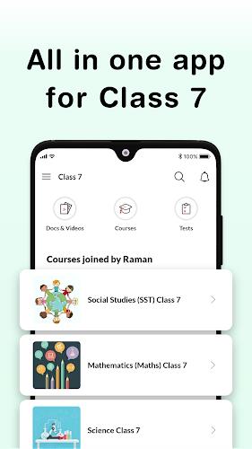 Class 7 CBSE NCERT & Maths App スクリーンショット 0