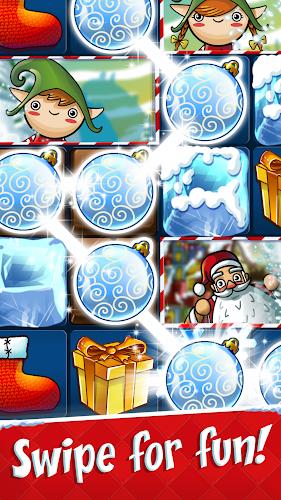 Xmas Swipe - Match 3 Game Ảnh chụp màn hình 2