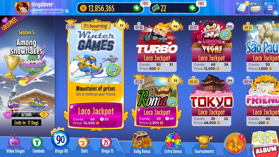Bingo Lotto Tombola Online Zrzut ekranu 1