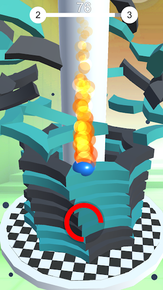 Ball Run Stack: Stack Ball 3D Captura de tela 2
