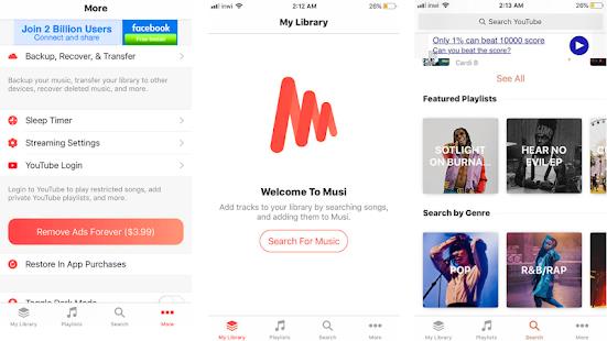 Musi : Simple Music Streaming Advice স্ক্রিনশট 1