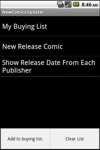 Schermata Thai New comics Updater 0
