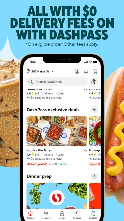DoorDash ဖန်သားပြင်ဓာတ်ပုံ 3