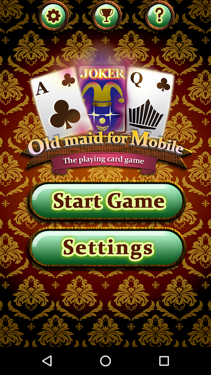Old maid for Mobile(the card game) Tangkapan skrin 2
