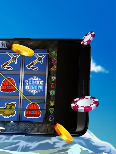 Rock Climber Free Casino Slot Machine Screenshot 2