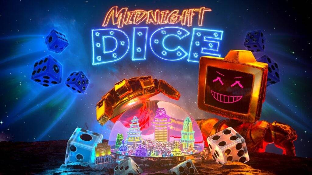 Jogo de dados de plataforma cruzada DICE Midnight Dice permite que você e seus amigos testem sua sorte