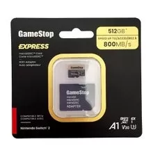 Switch 2 Compatible - GameStop 512GB Express MicroSD Card