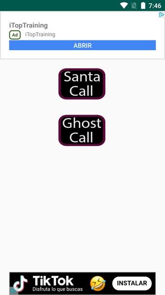 Ghost call prank Captura de pantalla 1