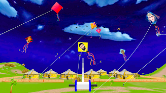 Osman Gazi kite flying 3d game Captura de tela 0